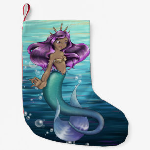 Petite Chaussette De Noël Mermaid Iole