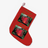 Petite Chaussette De Noël Merry Christmas gypsy remorque de voyage (Devant (Accrochage))