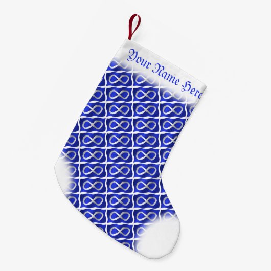 Petite Chaussette De Noël Metis Noël Stocker personnalisé Metis Drapeau Stoc (Devant (Accrochage))