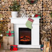 Petite Chaussette De Noël Mignonne Rouge Whimsical Simple Minimal Vacances R