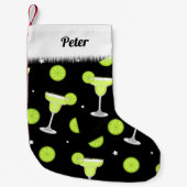 Petite Chaussette De Noël Mixologue Margarita Cocktail (Devant)