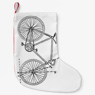 Petite Chaussette De Noël Modèle de bicyclette