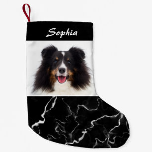 Petite Chaussette De Noël Modèle de photo de compagnie personnalisé avec asp