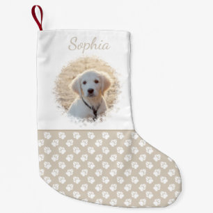 Petite Chaussette De Noël Modèle de photo de compagnie personnalisé avec emp