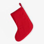PETITE CHAUSSETTE DE NOËL MODÈLE DE TEXTE D'IMAGE NOIRE SIMPLE ET MODERNE (Dos (Accrochage))