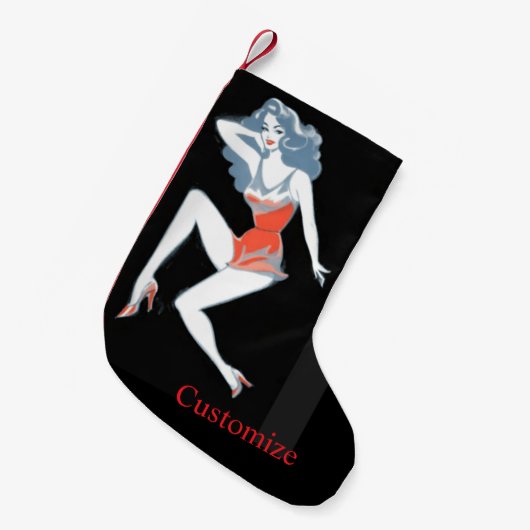 Petite Chaussette De Noël Modèle flamboyant Poster Thunder_Cove (Devant (Accrochage))