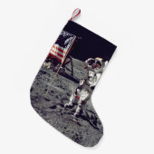 Petite Chaussette De Noël Moonwalk Apollo 17 (Devant (Accrochage))