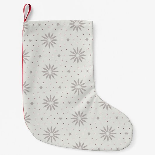 Petite Chaussette De Noël Motif (Devant)