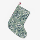 Petite Chaussette De Noël motif à motifs floraux ethniques sans soudure (Devant (Accrochage))