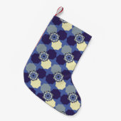 Petite Chaussette De Noël motif Abstrait avec élément arabe classique (Devant (Accrochage))