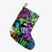 Petite Chaussette De Noël motif de bande dessinée sans soudure Abstrait. Rép (Devant (Accrochage))