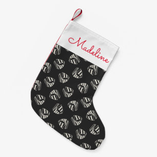 Petite Chaussette De Noël Motif de bateau à voile tiré par le chalet  Ajou