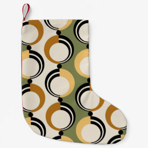 Petite Chaussette De Noël Motif de chaîne abstrait sans couture. Design vint
