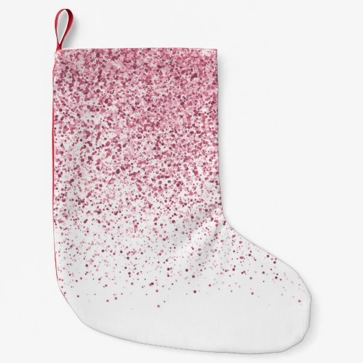Petite Chaussette De Noël Motif de dégradé 2 (Devant)