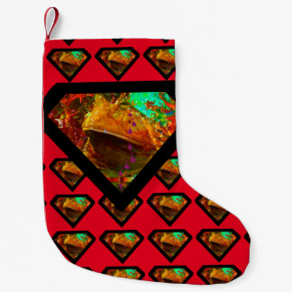 Petite Chaussette De Noël Motif de grenouille de Vegas de super héros