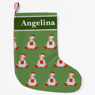 Petite Chaussette De Noël Motif de Noël Ballerine Rhinocéros illusima