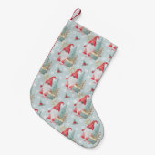 Petite Chaussette De Noël Motif de Noël Gnome (Devant (Accrochage))