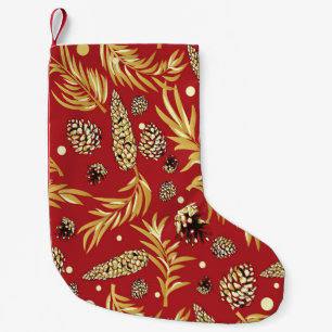 Petite Chaussette De Noël Motif de Noël, Pine Snow 3
