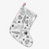 Petite Chaussette De Noël Motif de Noël, Pine Snow 7 (Devant (Accrochage))
