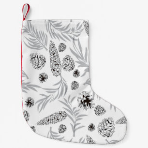 Petite Chaussette De Noël Motif de Noël, Pine Snow 7