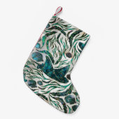 Petite Chaussette De Noël Motif de poisson stingray et squelette Abalone (Devant (Accrochage))