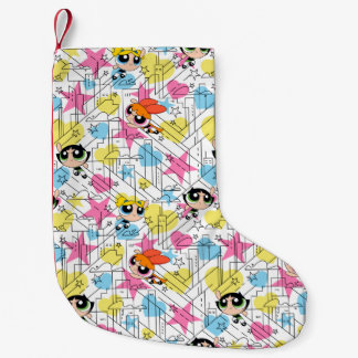 Petite Chaussette De Noël Motif de Powerpuff Girls Townsville