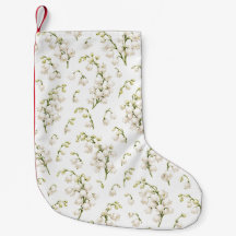 Motif floral élégant au muguet