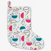 Petite Chaussette De Noël Motif géométrique 5 (Devant)