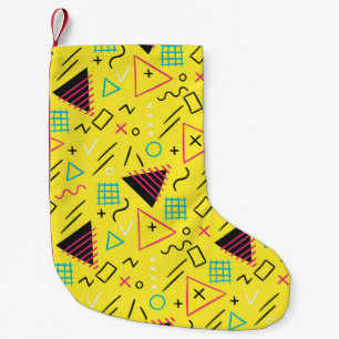 Petite Chaussette De Noël Motif géométrique 6