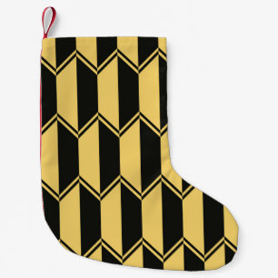 Petite Chaussette De Noël Motif géométrique Abstrait 
