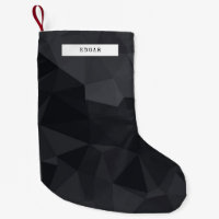 Motif géométrique noir