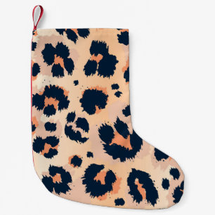 Petite Chaussette De Noël Motif Leopard : Amusant Design sans Seamless