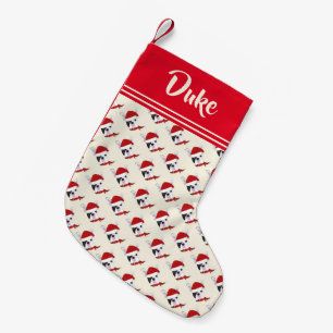 Petite Chaussette De Noël Motif mignon de bouledogue français - personnalis