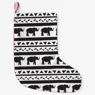 Petite Chaussette De Noël Motif sans couture à répétition décoratif à main