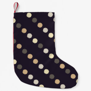 Petite Chaussette De Noël Motif sans soudure à point Polka. La texture cribl