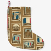 motif sans soudure avec timbres-poste sur le thèm