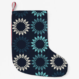 Petite Chaussette De Noël Motif sans soudure. Motif folklorique. Géométrie v