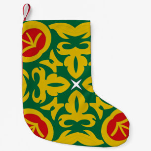 Petite Chaussette De Noël Motif traditionnel islamique. Conception d'impress