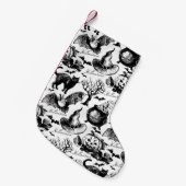 Petite Chaussette De Noël Motif transparent pour Halloween (Devant (Accrochage))