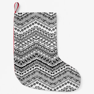 Petite Chaussette De Noël Motifs ethniques 2