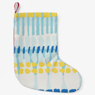 Petite Chaussette De Noël Multicolor Abstrait peint Arrière - plan sans cout