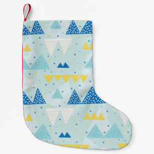 Petite Chaussette De Noël Multicolor Party : Amusant Motif sans couture.