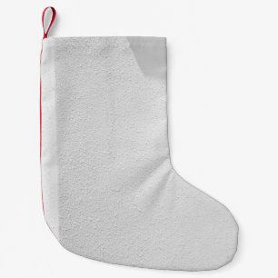 Petite Chaussette De Noël Mur en béton blanc