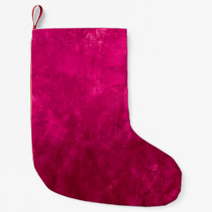 Petite Chaussette De Noël Mur rose foncé : Texture Abstraite.