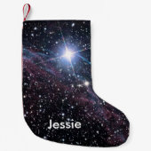 Petite Chaussette De Noël NASA ESA Veil nébuleuse (Devant)