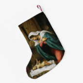 Petite Chaussette De Noël Nativité du Christ (Dos (Accrochage))