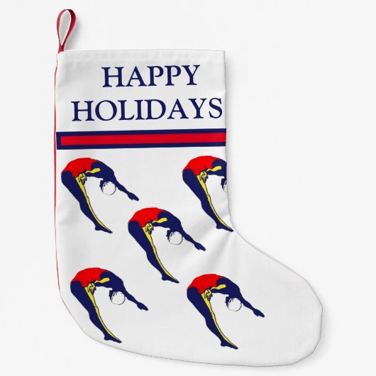 PETITE CHAUSSETTE DE NOËL NAVIRES (Devant)