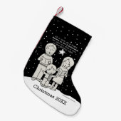 Petite Chaussette De Noël Noël (Devant (Accrochage))