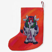 Petite Chaussette De Noël Noël à la vache (Dos)