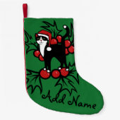 Petite Chaussette De Noël Noël à Tuxedo (Devant)